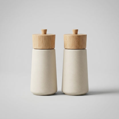 TryOmniPicks Refillable Ceramic Spice Mill Set