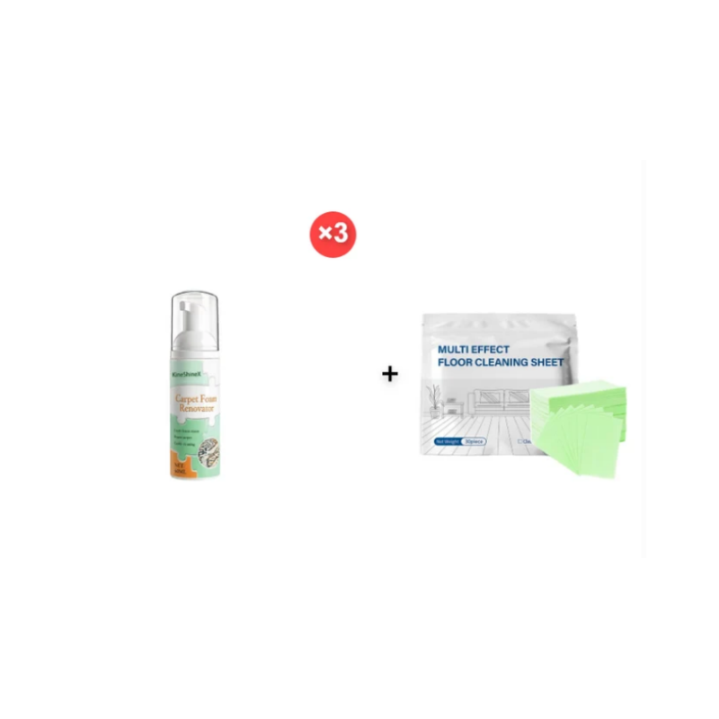 Limited Stock!! AEXZR® Waterless Carpet Foam Stain Remover with Towely