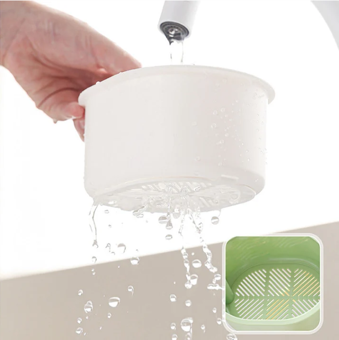 TryOmniPicks Dual-Function Hanging Sink Strainer