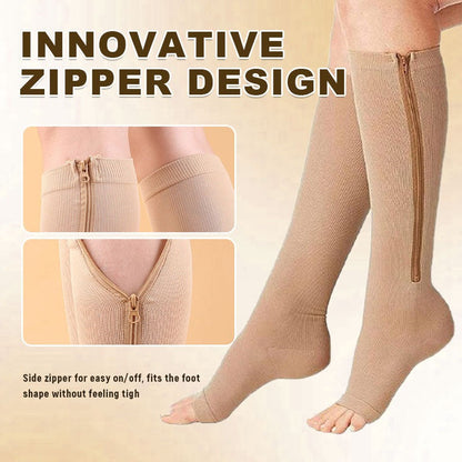 Limited Stock!!! AEXZR® Easy-On Zipper Compression Socks