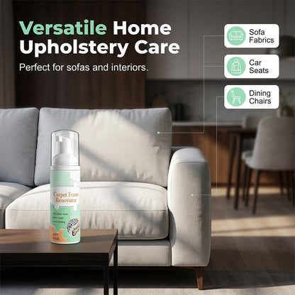 Limited Stock!! AEXZR® Waterless Carpet Foam Stain Remover with Towely