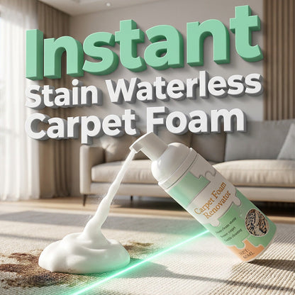 Limited Stock!! AEXZR® Waterless Carpet Foam Stain Remover with Towely